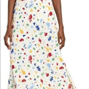 REFORMATION Bea Midi Skirt Size 8